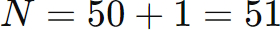 Формула расчёта общего количества столбов (пример)